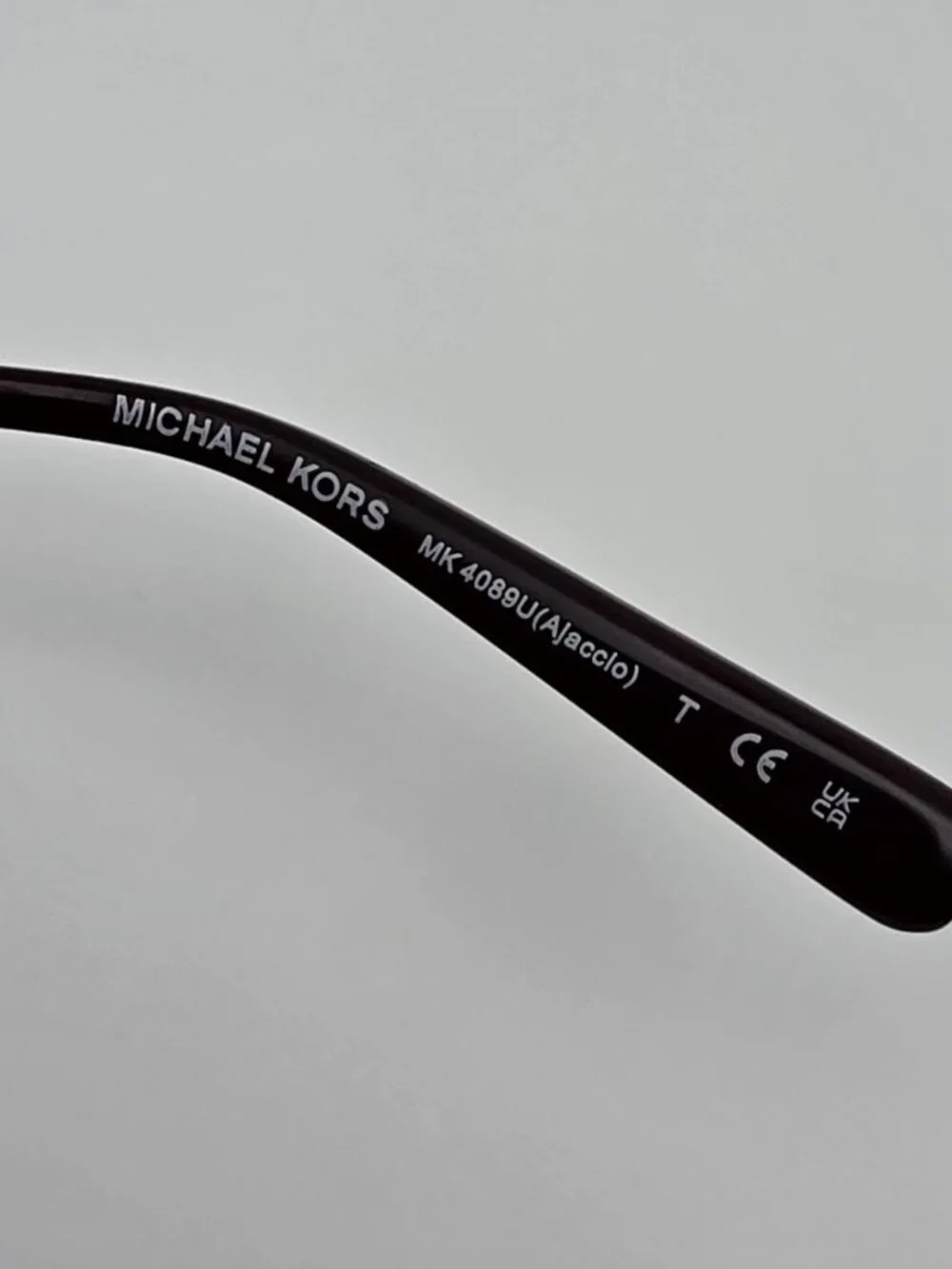 Michael Kors MK4089U 3344 Ajaccio Cordovan Gold Cat Eye Eyeglasses Frame 53mm
